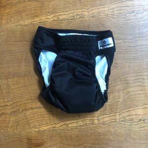 Black Dog Diaper